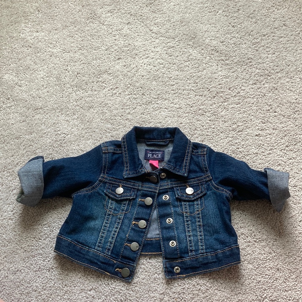 The Children’s Place Jean jacket girls 6-9 months